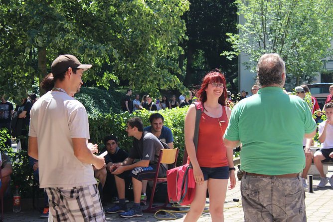 Gro&szlig;es Schulfest in Sondershausen (Foto: Karl-Heinz Herrmann)