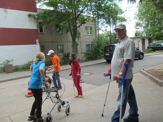 Leseclub einmal anders � VdK zu Gast mit K&auml;pt�n Kork (Foto: Ina R&ouml;mer)