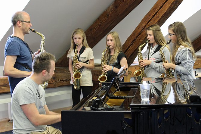 Deutsch-polnisches Sommercamp an der Landesmusikakademie gestartet (Foto: Th&uuml;ringer Landesmusikakademie Sondershausen)