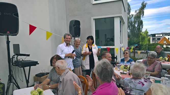 Sommerfest im Servicewohnen Borntal (Foto: Volkssolidarit&auml;t)