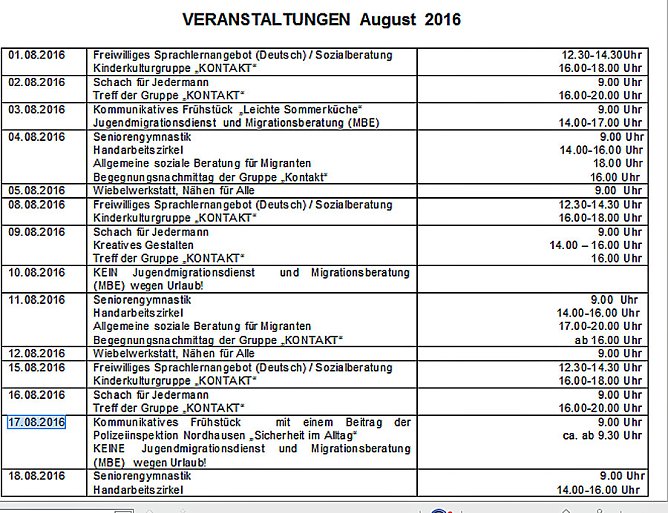 Was ist los im HOC? (Foto: HOC)