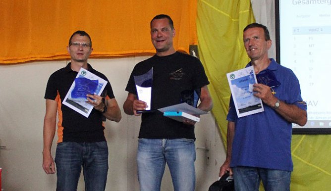 Thüringer Streckenflieger küren ihre Sieger (Foto: Marion Haas) Thüringer Streckenflieger küren ihre Sieger (Foto: Marion Haas)