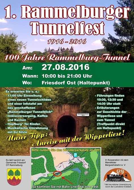 Tunnelfest (Foto: Marko Zeddel) Tunnelfest (Foto: Marko Zeddel)