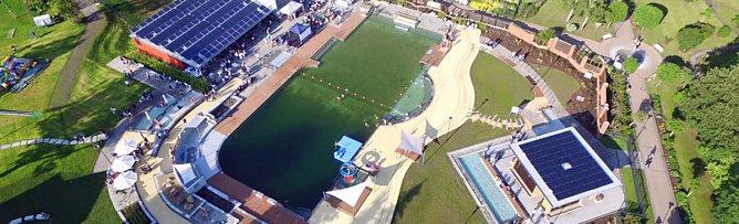 Im Therapiebecken geht Badebetrieb weiter (Foto: Stadtmarketing Bad Frankenhausen) Im Therapiebecken geht Badebetrieb weiter (Foto: Stadtmarketing Bad Frankenhausen)