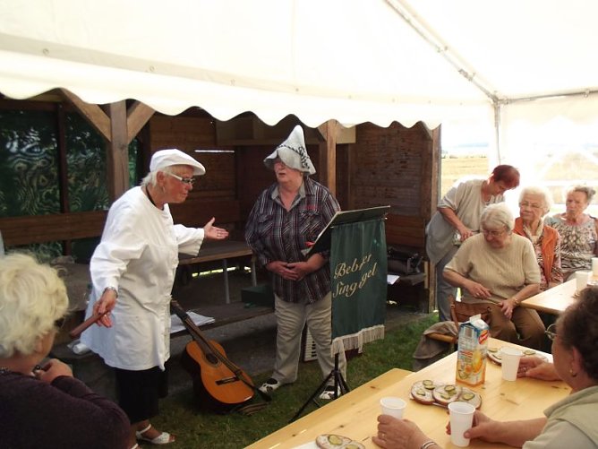 &Uuml;berraschungsfahrt des WB 4 f&uuml;hrte zur M&uuml;hle Erna (Foto: Thomas Leipold)