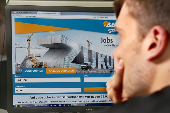 Auf dem Bau in Th&uuml;ringen geht noch was: (Foto: IG Bau)