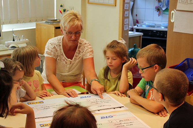 Bei zwei Spendenprojekten beworben (Foto: Karl-Heinz Herrmann) Bei zwei Spendenprojekten beworben (Foto: Karl-Heinz Herrmann)