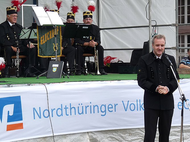 Ralph Haase beim Bergmannstag (Foto: Karl-Heinz Herrmann)