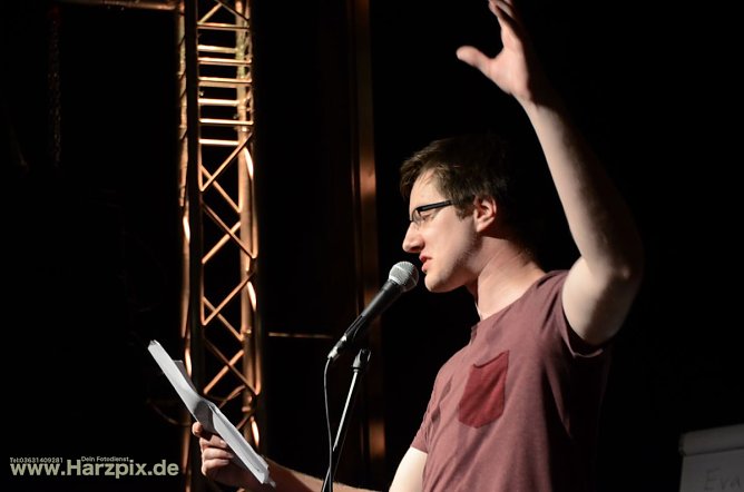 3. Poetry Slam im Jugendclubhaus Nordhausen (Foto: Sven G&auml;mkow/Harzpix.de)