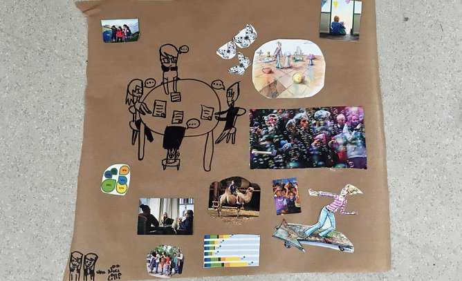 Zukunftswerkstatt auf dem Strau&szlig;berg (Foto: Kristin Kretzschmar & Angelina Hammer)