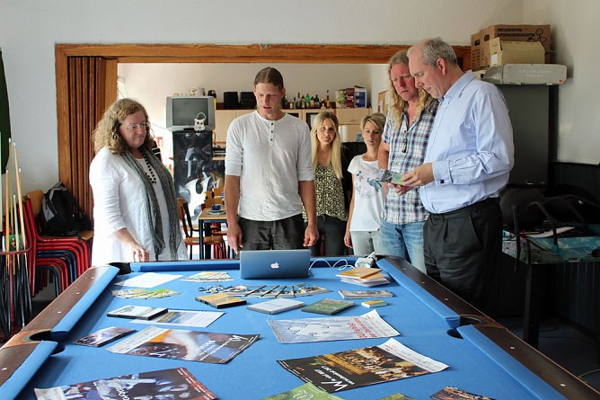 EU-Politiker beim Stadtjugendring Sondershausen (Foto: Karl-Heinz Herrmann)
