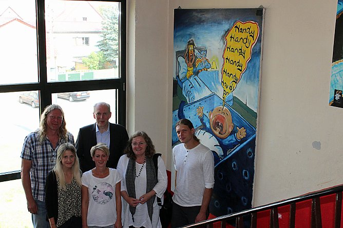 EU-Politiker beim Stadtjugendring Sondershausen (Foto: Karl-Heinz Herrmann)