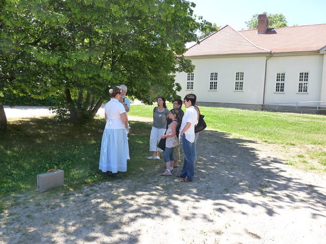 Anekdotenf&uuml;hrung (Foto: Karl-Heinz Herrmann)