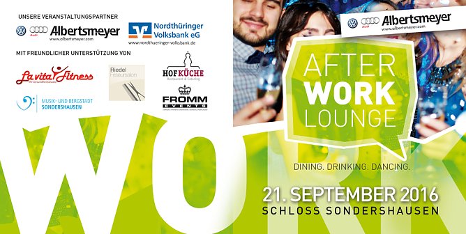 After Work Lounge im Marstall Sondershausen (Foto: Privat) After Work Lounge im Marstall Sondershausen (Foto: Privat)