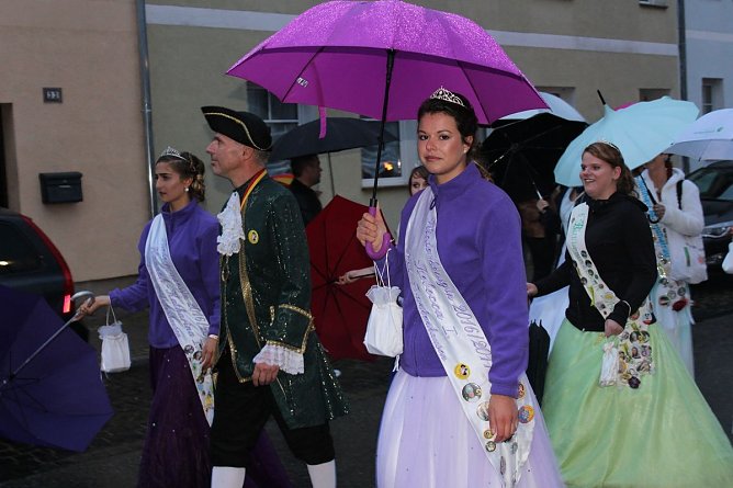 Bauernheer wurde wieder nass gemacht (Foto: Karl-Heinz Herrmann)