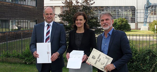 Von links: Jendricke, Hochwind und Zanker (Foto: Pressestelle UHK)