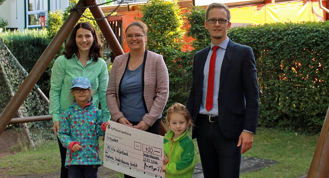 Für Überdachung im Außenbereich (Foto: Stadtwerke Sondershausen) Für Überdachung im Außenbereich (Foto: Stadtwerke Sondershausen)