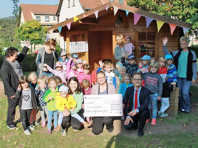 Für Überdachung im Außenbereich (Foto: Stadtwerke Sondershausen) Für Überdachung im Außenbereich (Foto: Stadtwerke Sondershausen)