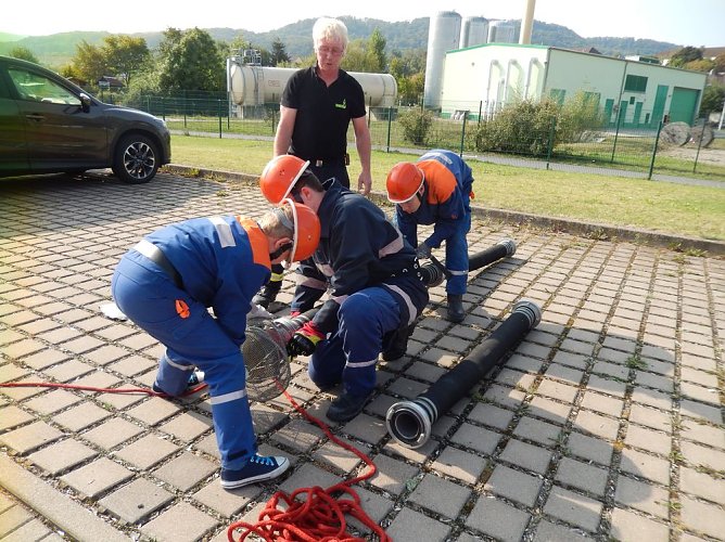 Auf dem Possen und im Gewerbegebiet (Foto: FFW SDH-Mitte)
