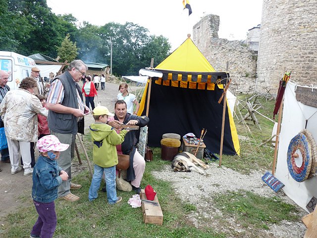Mittelalterfest Burg Strau&szlig;berg (Foto: Karl-Heinz Herrmann)