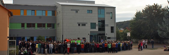 Erweiterungsbau &uuml;bergeben (Foto: Karl-Heinz Herrmann)