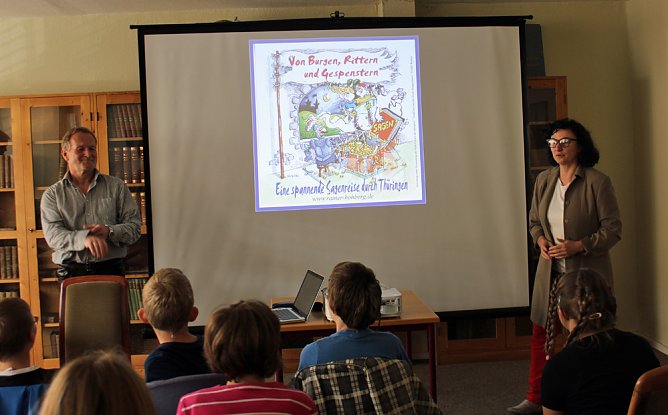 Sagenhafte Buchlesung (Foto: Karl-Heinz Herrmann)