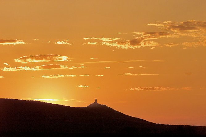 Abendstimmung am Kyffh&auml;user (Foto: Tourismusverband)