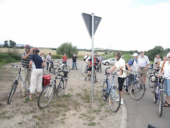 Radwandern mit Landtagsmitglied Gudrun Holbe (Foto: CDU-Kyfffh&auml;userkreis)
