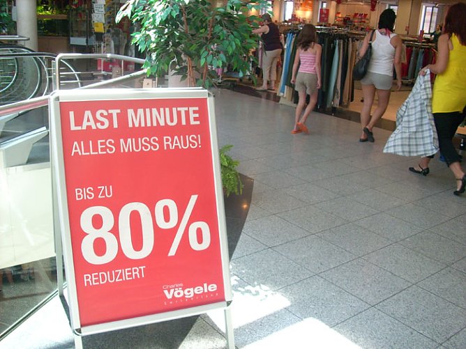 Sommerschlussverkauf SDH (Foto: Karl-Heinz Herrmann)