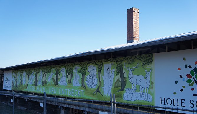 Wandbild Hohe Schrecke eingeweiht (Foto: Melanie Tulke)