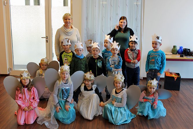 Koboldgruppe bei den Senioren (Foto: Haus am Wippertor)