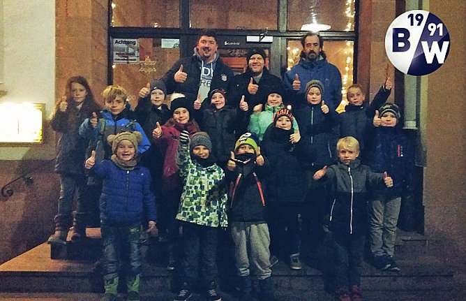 Weihnachtsfeier der F-Junioren (Foto: Steffen Kobrow)