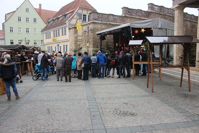 Weihnachtsmarkt Sondershausen er&ouml;ffnet (Foto: Karl-Heinz Herrmann)
