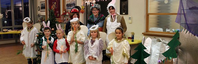 Hase Hops im Weihnachtsstress (Foto: Karl-Heinz Herrmann)