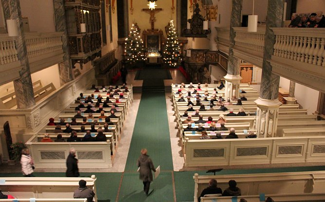 Kreiskantor freiwillig in der Zelle (Foto: Karl-Heinz Herrmann)