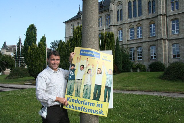 Kinderl&auml;rm ist Zukunftsmusik (Foto: FDP)