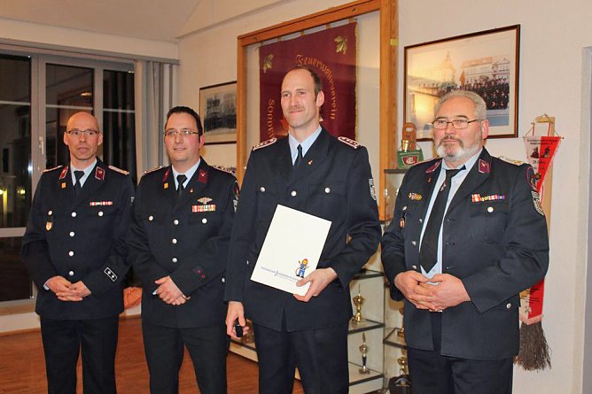 Jahreshauptversammlung bei der FFW Mitte (Foto: Karl-Heinz Herrmann)