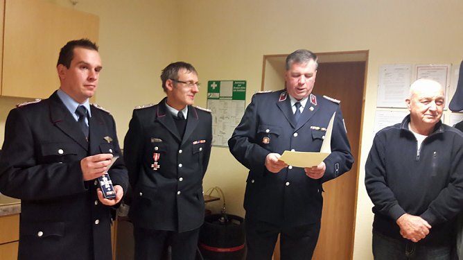 Jahreshauptversammlung bei der FFW Wasserthaleben (Foto: S. Lumnitz)