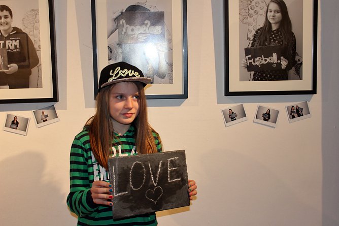 Zwei Projekte in einer Ausstellung (Foto: Karl-Heinz Herrmann) Zwei Projekte in einer Ausstellung (Foto: Karl-Heinz Herrmann)