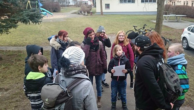 Abenteuerliche Winterwanderung (Foto: Stadtjugendring Sondershausen)