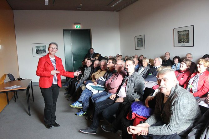 Fahrt zum Deutschen Bundestag (Foto: Marion Haas)
