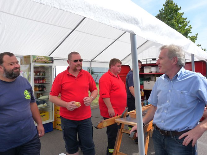 Gewerbegebietsfest Schachtstra&szlig;e Sondershausen (Foto: Karl-Heinz Herrmann)