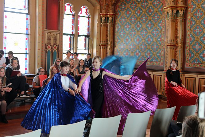 Das Scholl-Gymnasium am Samstag (Foto: Karl-Heinz Herrmann) Das Scholl-Gymnasium am Samstag (Foto: Karl-Heinz Herrmann)