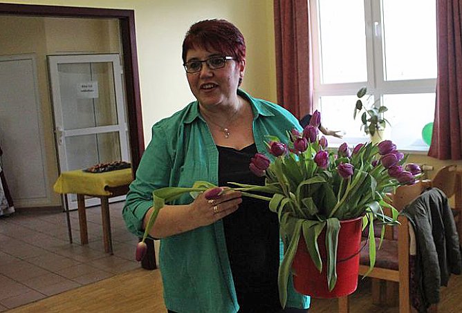 Eine Blume zum Frauentag (Foto: Karl-Heinz Herrmann) Eine Blume zum Frauentag (Foto: Karl-Heinz Herrmann)