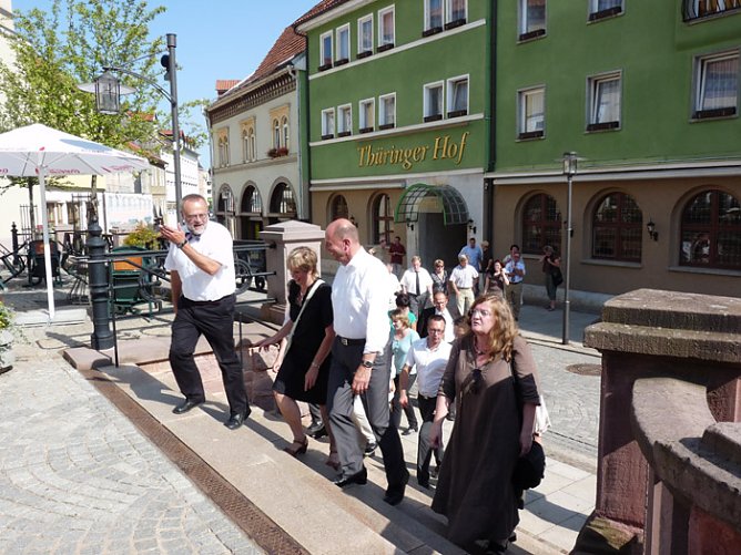 Besuch Tiefensee (Foto: Karl-Heinz Herrmann)