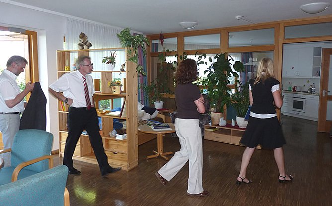 Besuch im Karl Marien Haus (Foto: Karl-Heinz Herrmann)