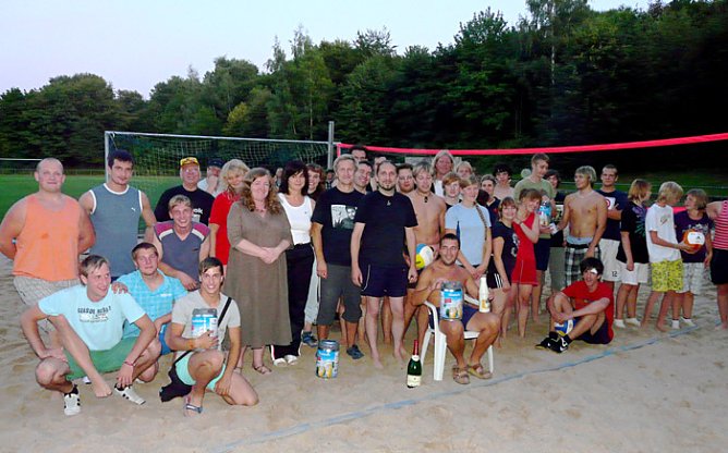 Sieger bei Volleyballturnier (Foto: SPD Sondershausen)