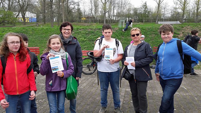 Osterspa&szlig; mit den 5.Klassen (Foto: Katharina B&ouml;ttcher)