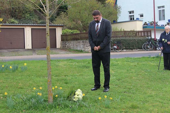 Der Opfer gedacht (Foto: Karl-Heinz Herrmann) Der Opfer gedacht (Foto: Karl-Heinz Herrmann)