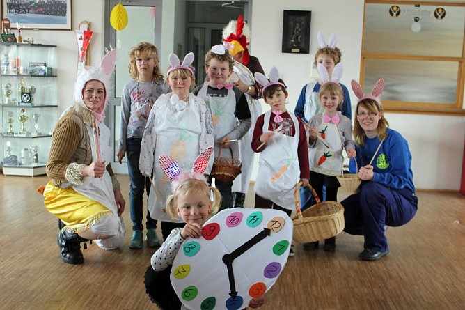 Osterhase war schon da (Foto: Karl-Heinz Herrmann)